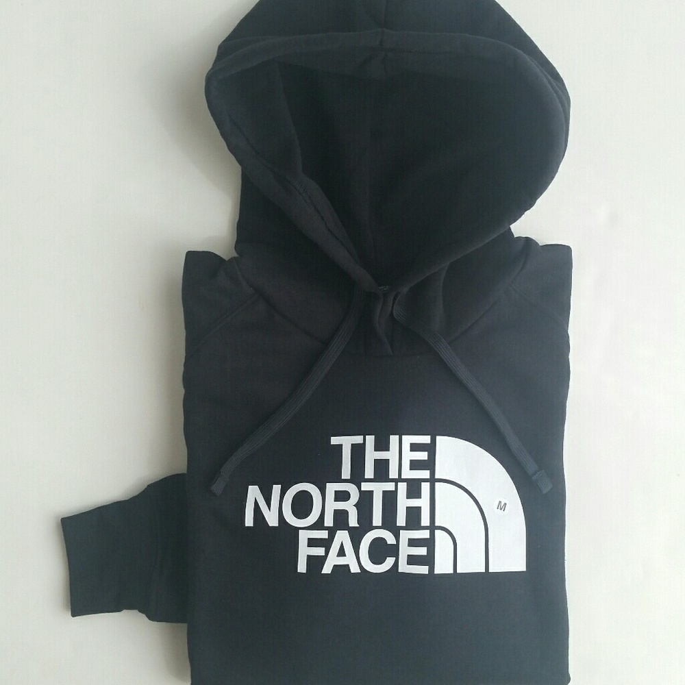 Women The North Face Hoodie Black